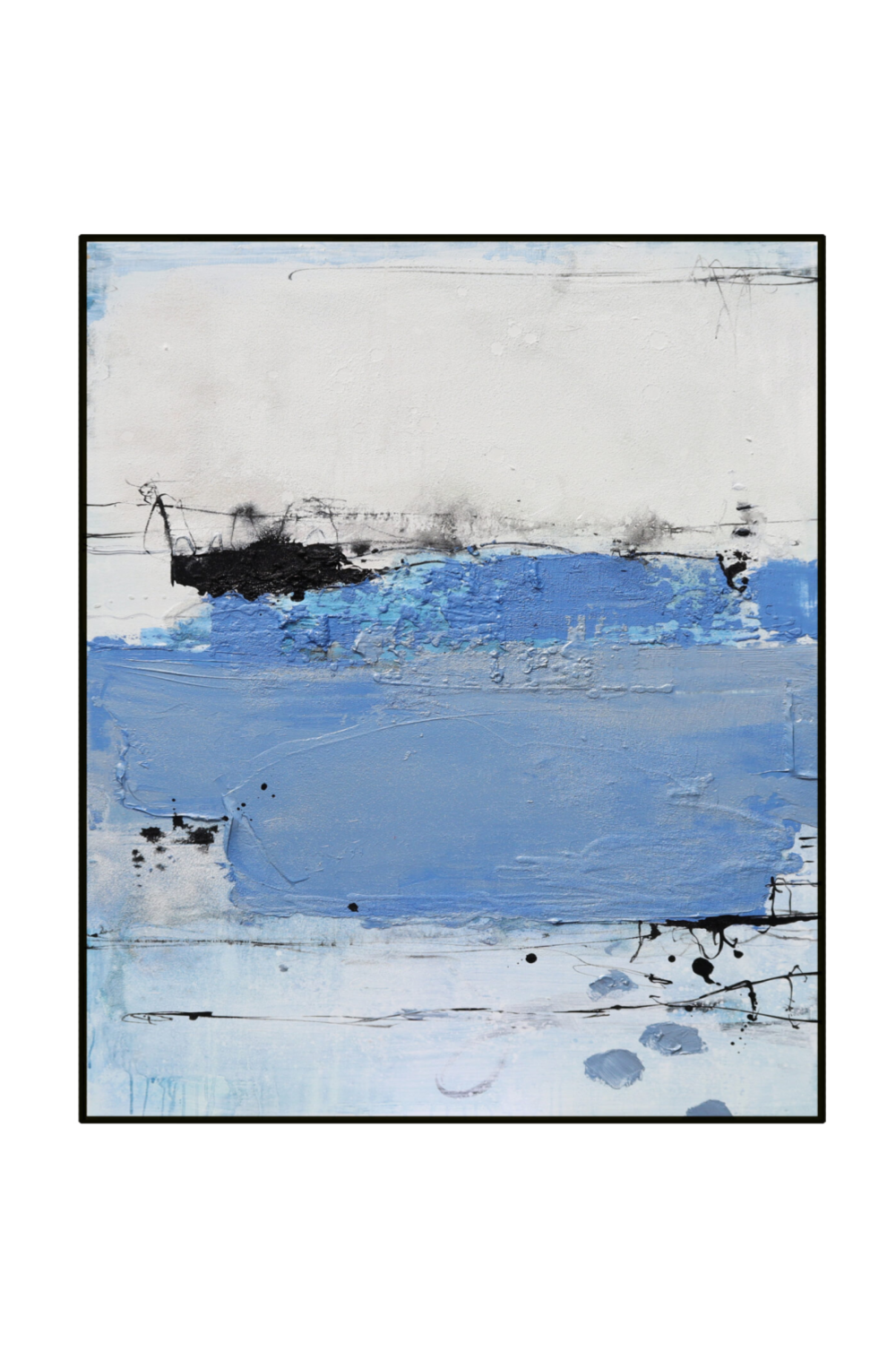 Blue Toned Artwork | Liang & Eimil River Flows | OROA.com
