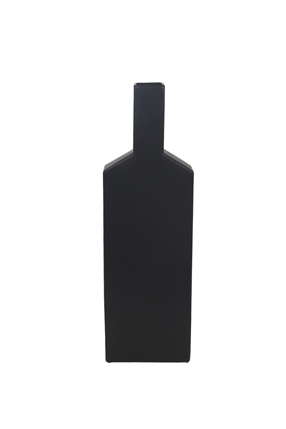 Black Bottle Ceramic Vase | Liang & Eimil Bina Bud I | Oroa.com