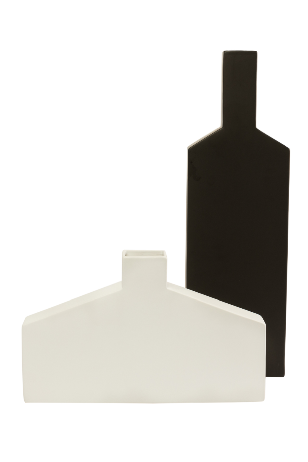 Black Bottle Ceramic Vase | Liang & Eimil Bina Bud I | Oroa.com