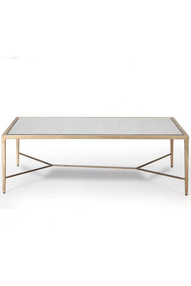 Vintage Silver Coffee Table | Liang & Eimil Tarah | Oroa.com