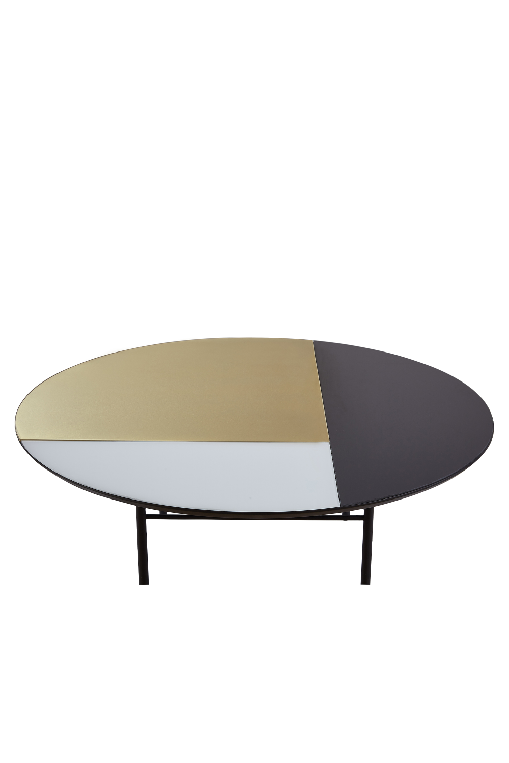 Tri-Color Round Coffee Table | Liang & Eimil Orphenus | OROA.com