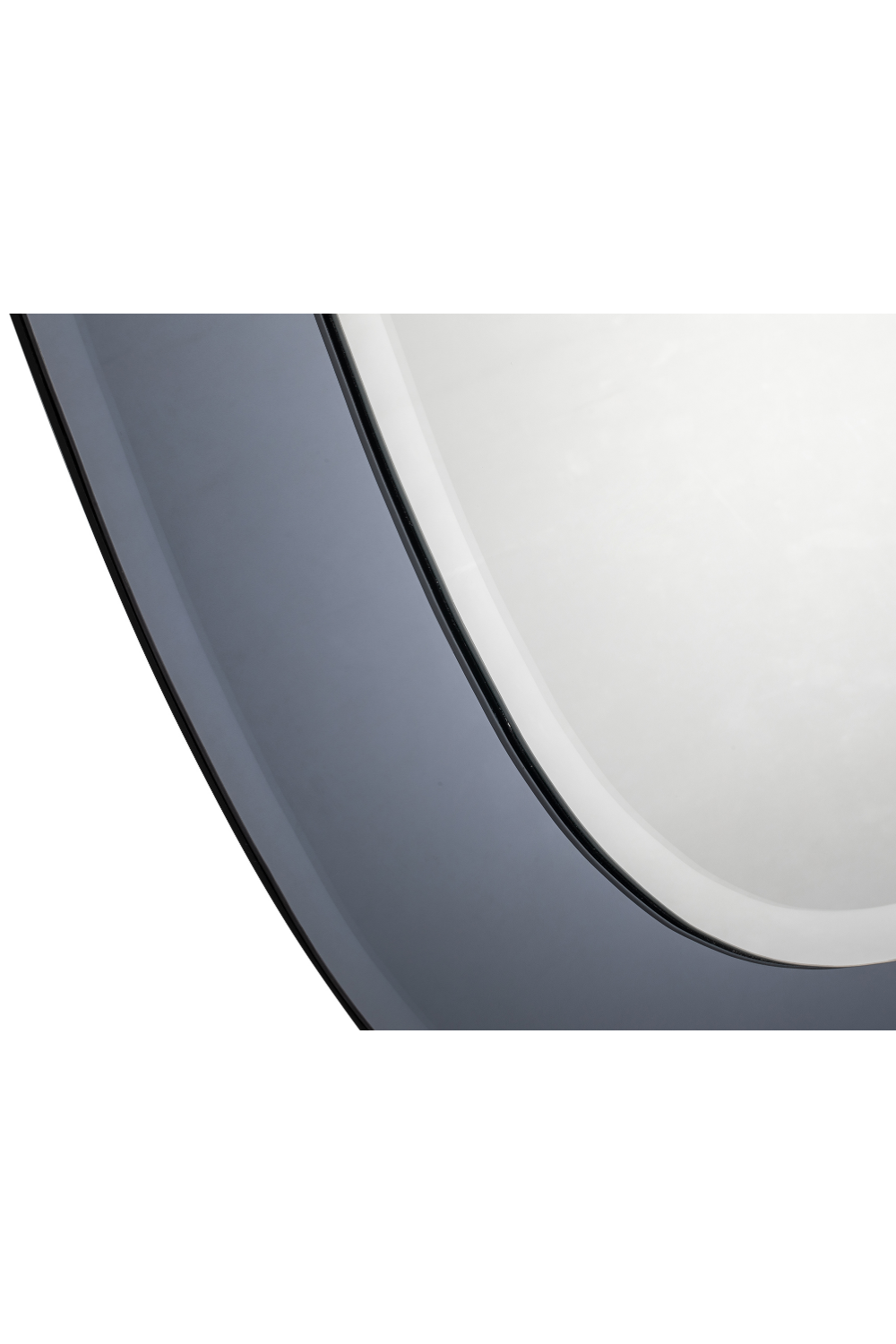 Gray Oval Accent Mirror | Liang & Eimil Maxwell | Oroa.com