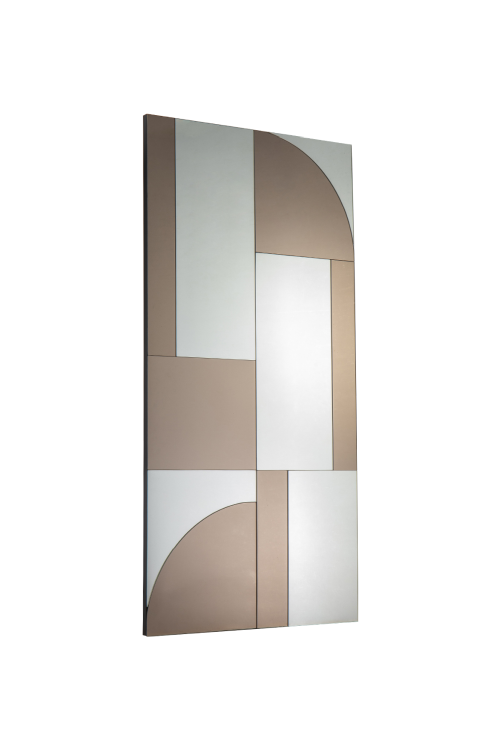 Rectangular Bronze Gray Mirror | Liang & Eimil Cubist | Oroa.com