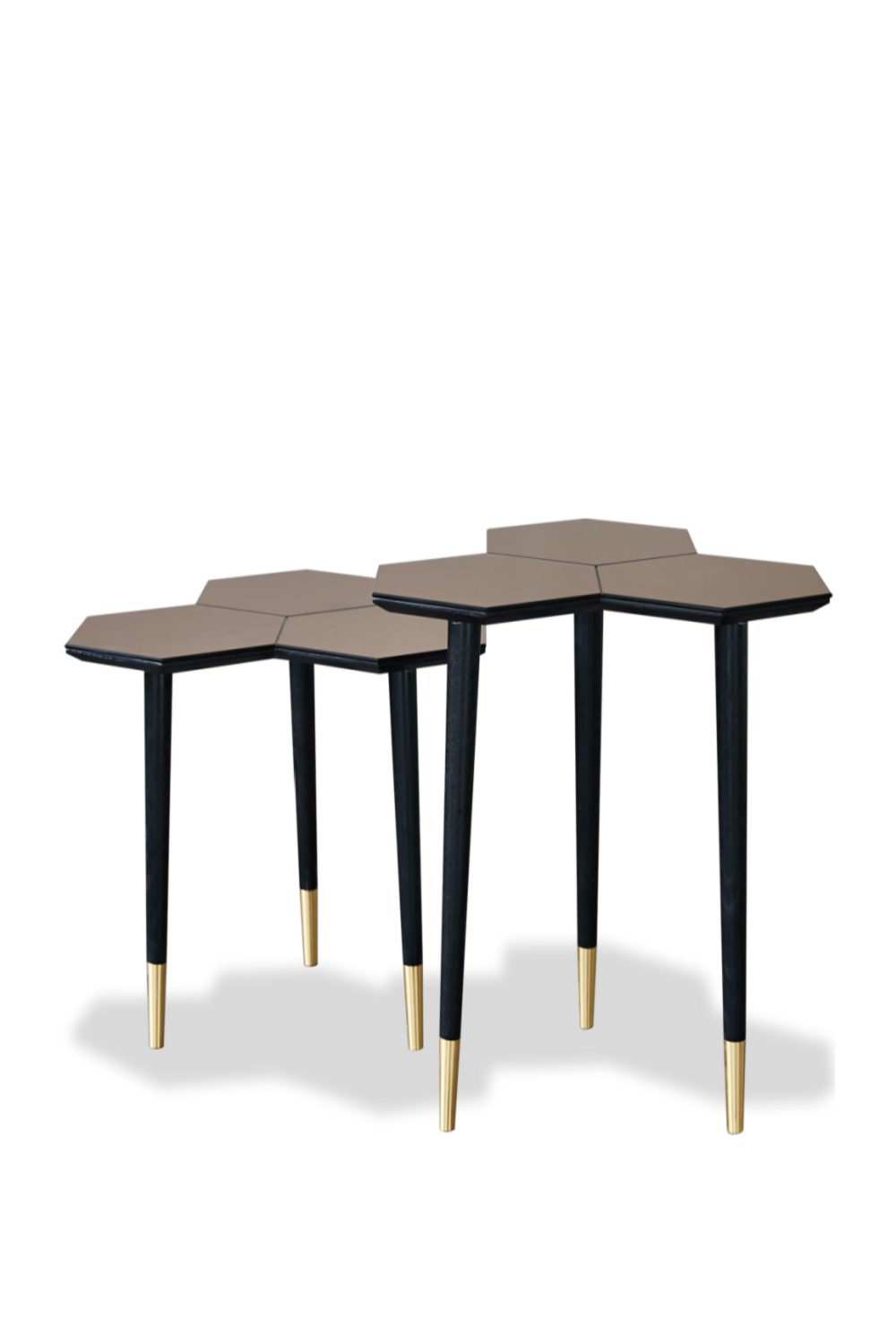 Copper Hexagonal Nesting Side Table | Liang & Eimil Alpin | OROA