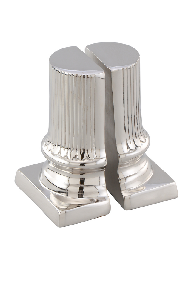 Silver Column Bookend | Liang & Eimil Corinth | Oroa.com