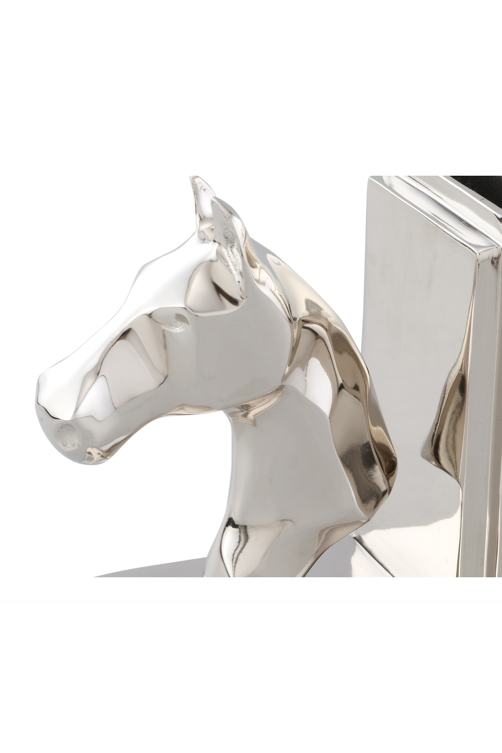 Silver Horse Bookend | Liang & Eimil Pegasus | Oroa.com