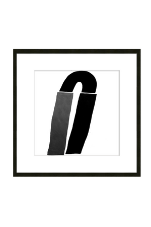 Black Abstract Wall Art | Liang & Eimil Journey V | Oroa.com