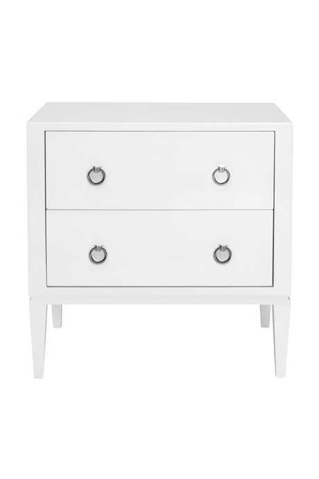 White Wooden Bedside Table | Liang & Eimil Verona | OROA.com
