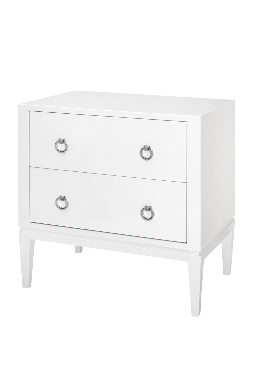 White Wooden Bedside Table | Liang & Eimil Verona | OROA.com