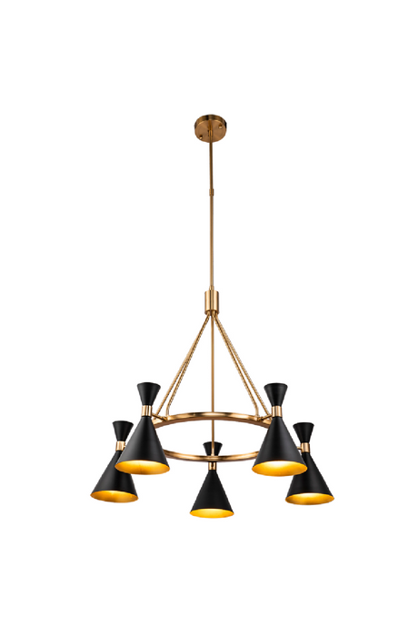 Black Brass Chandelier | Liang & Eimil Kensington | OROA