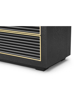 Black 6-Drawer Wood Dresser | Liang & Eimil Amara | Oroa.com