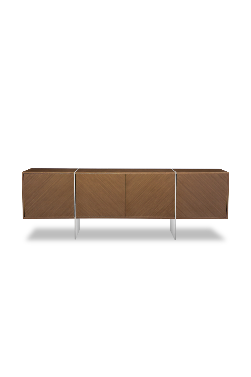 Brown Wooden Contemporary Sideboard | Liang & Eimil Nautilus | OROA.com
