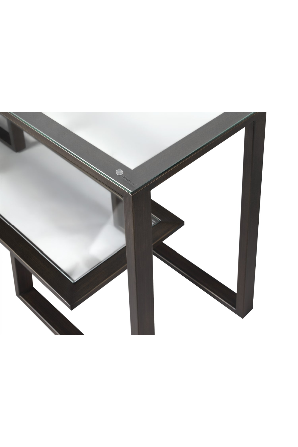 Glass Bronze Console Table | Liang & Eimil Mayfair | Oroa.com