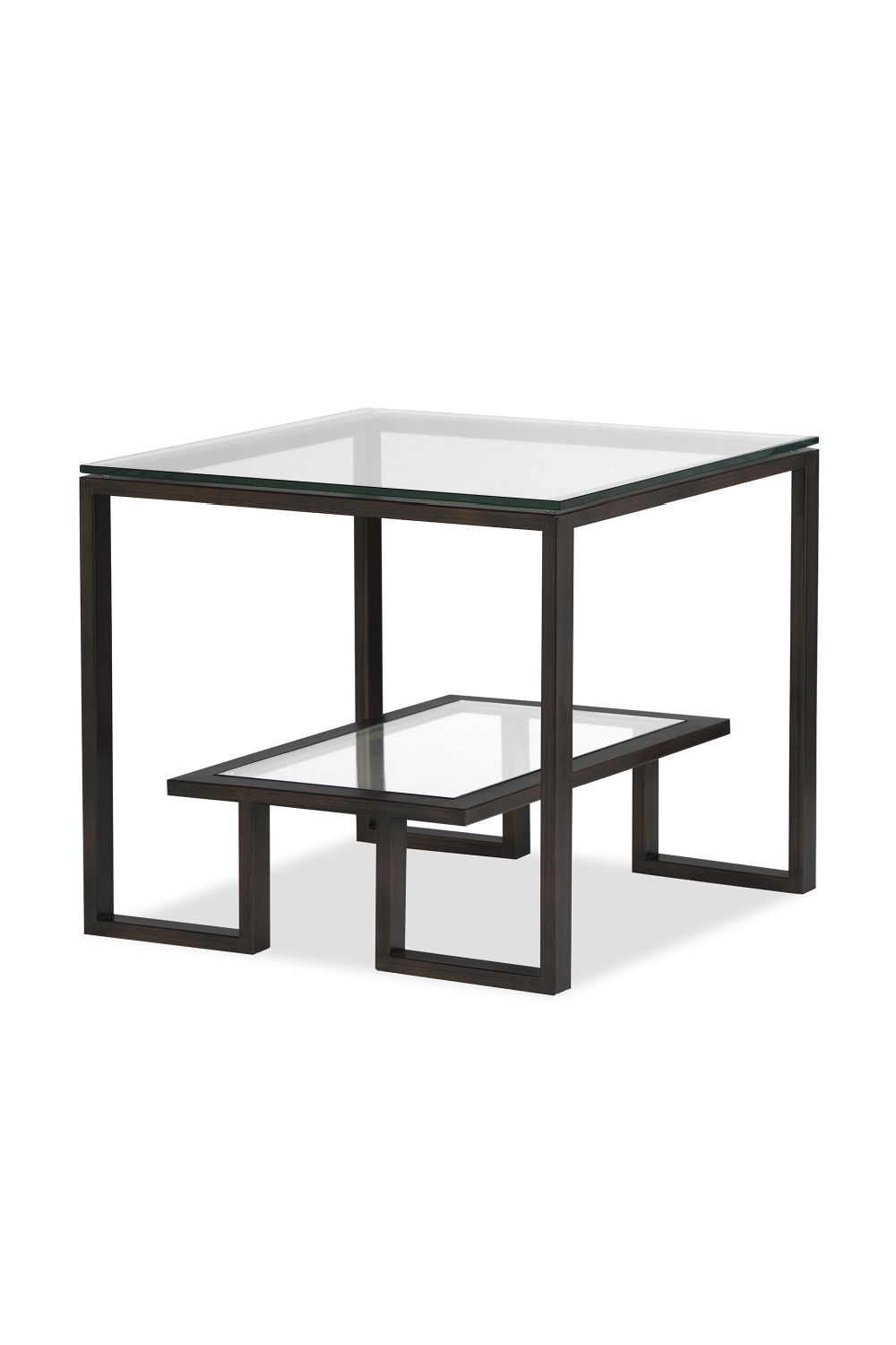 Glass Bronze Frame Side Table | Liang & Eimil Mayfair | OROA