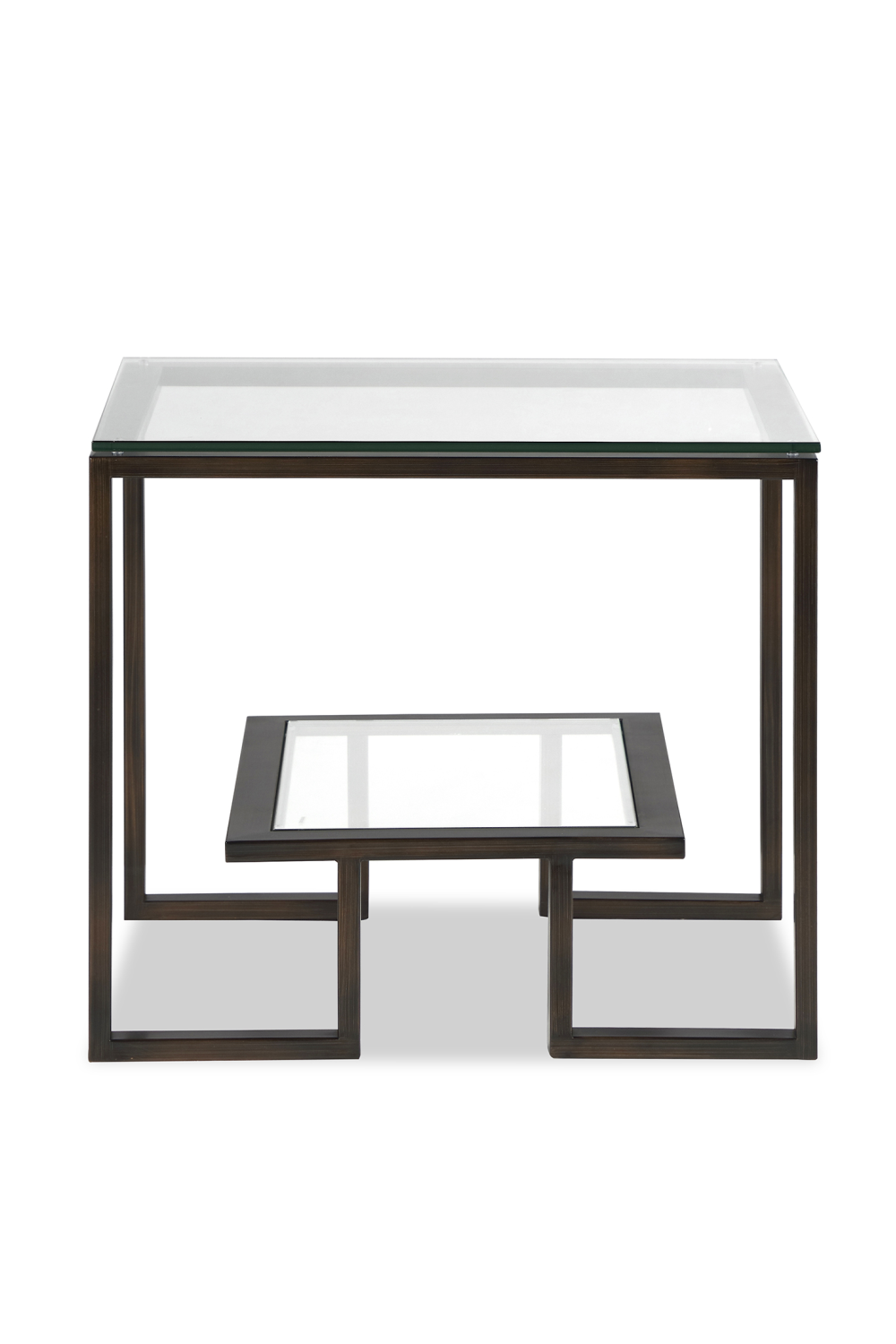 Glass Bronze Frame Side Table | Liang & Eimil Mayfair | OROA