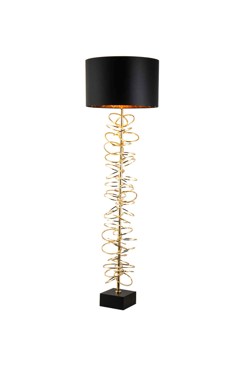 Round Spirals Floor Lamp | Liang & Eimil Medea | OROA.com