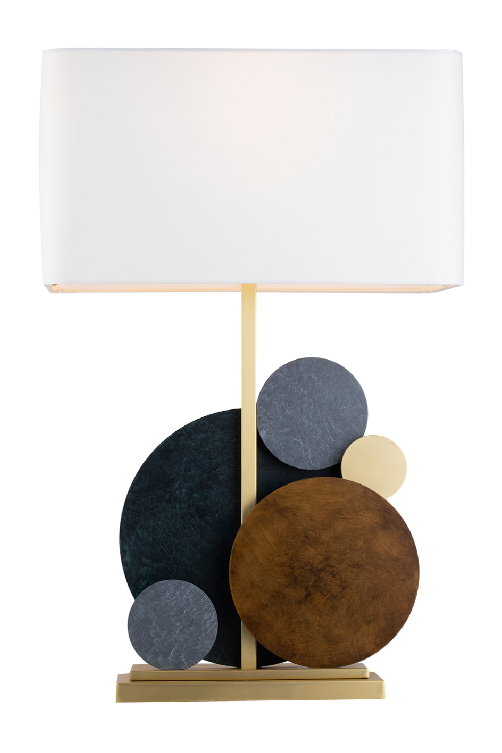 Multicolor Metal Disc Table Lamp | Liang & Eimil Bables | Oroa.com