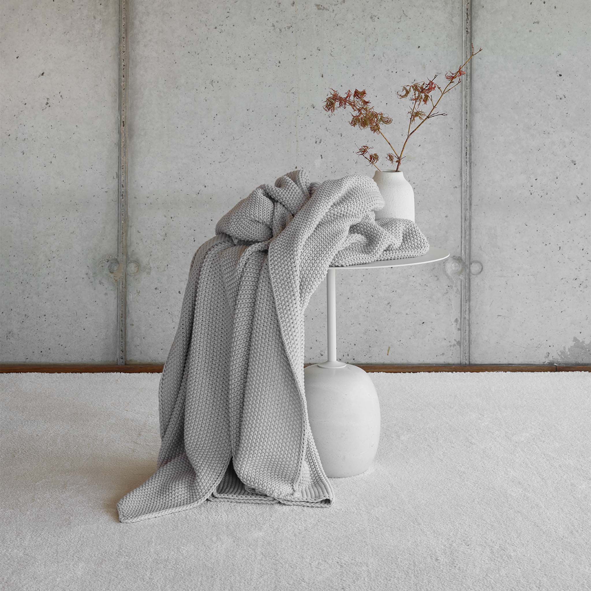 Cotton Throw Blanket | Amalia Home Lilium | Oroa.com