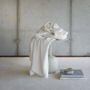 Cotton Throw Blanket | Amalia Home Lilium | Oroa.com