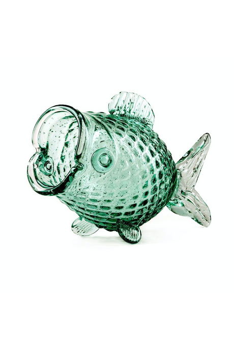 Recycled Glass Fish Jars M (2) | Pols Potten Fish | OROA.com