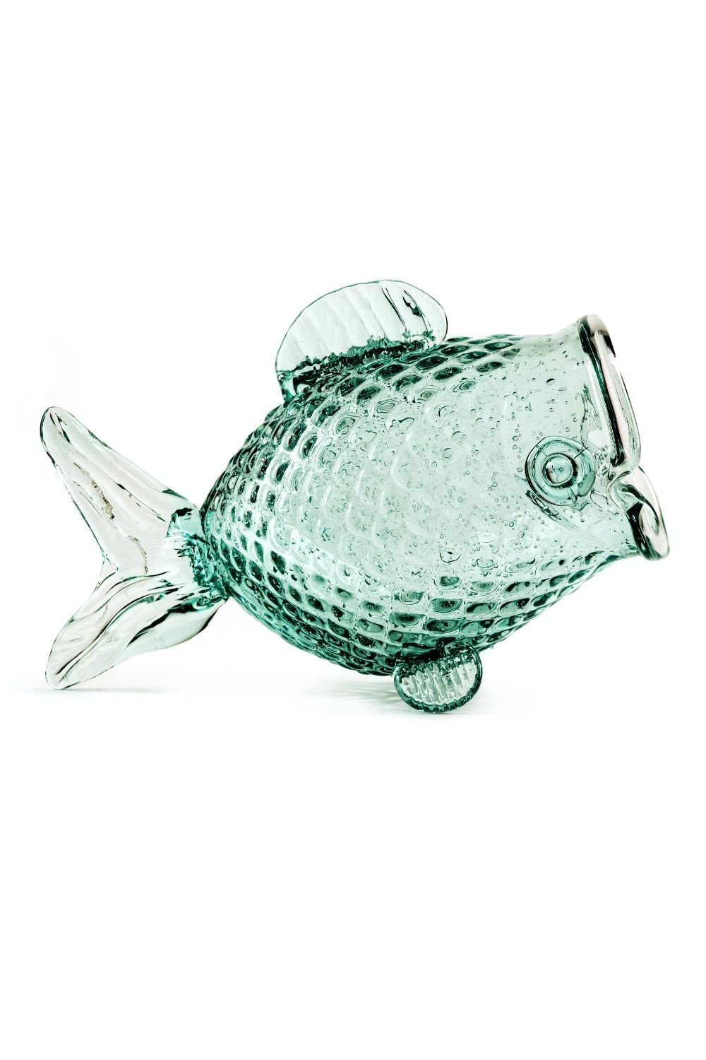Recycled Glass Fish Jars M (2) | Pols Potten Fish | OROA.com