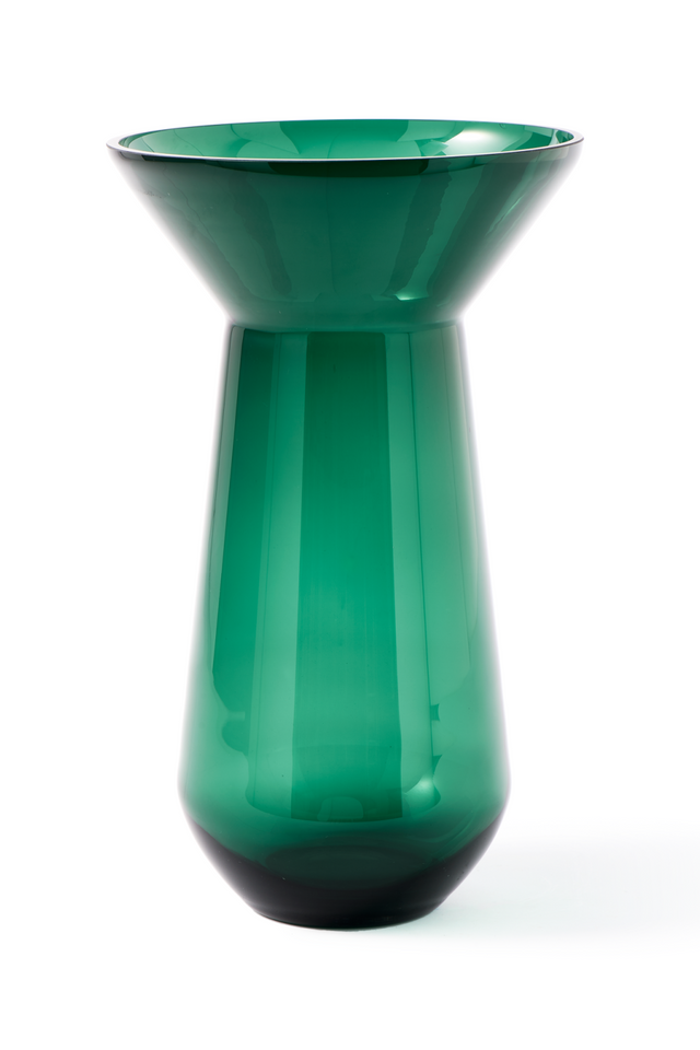 Green Glass Vase | Pols Potten Long Neck | Oroa.com
