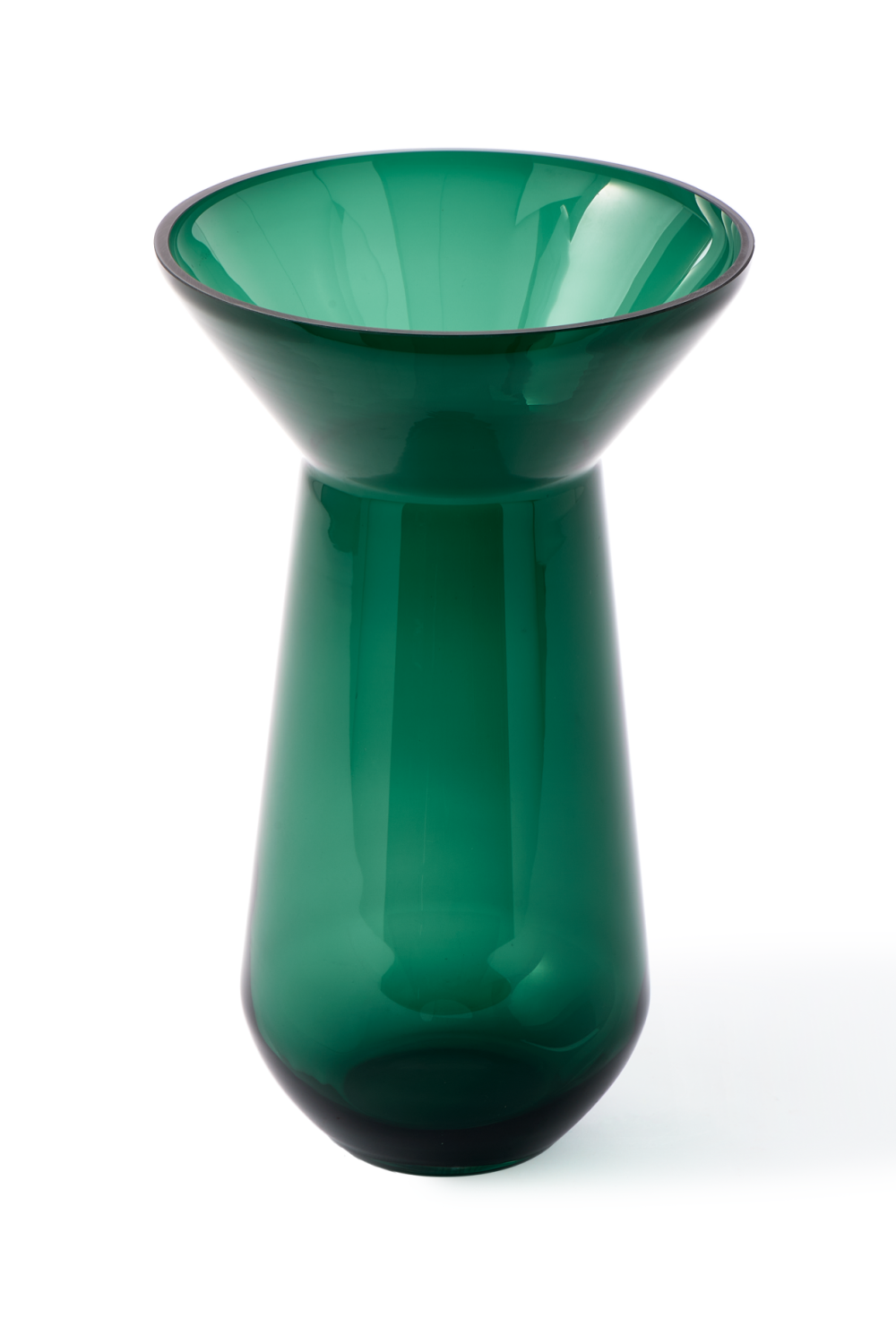 Green Glass Vase | Pols Potten Long Neck | Oroa.com