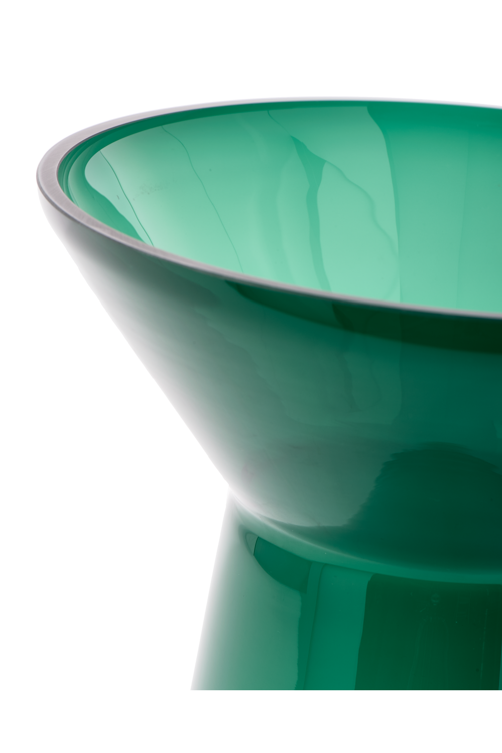 Green Glass Vase | Pols Potten Long Neck | Oroa.com