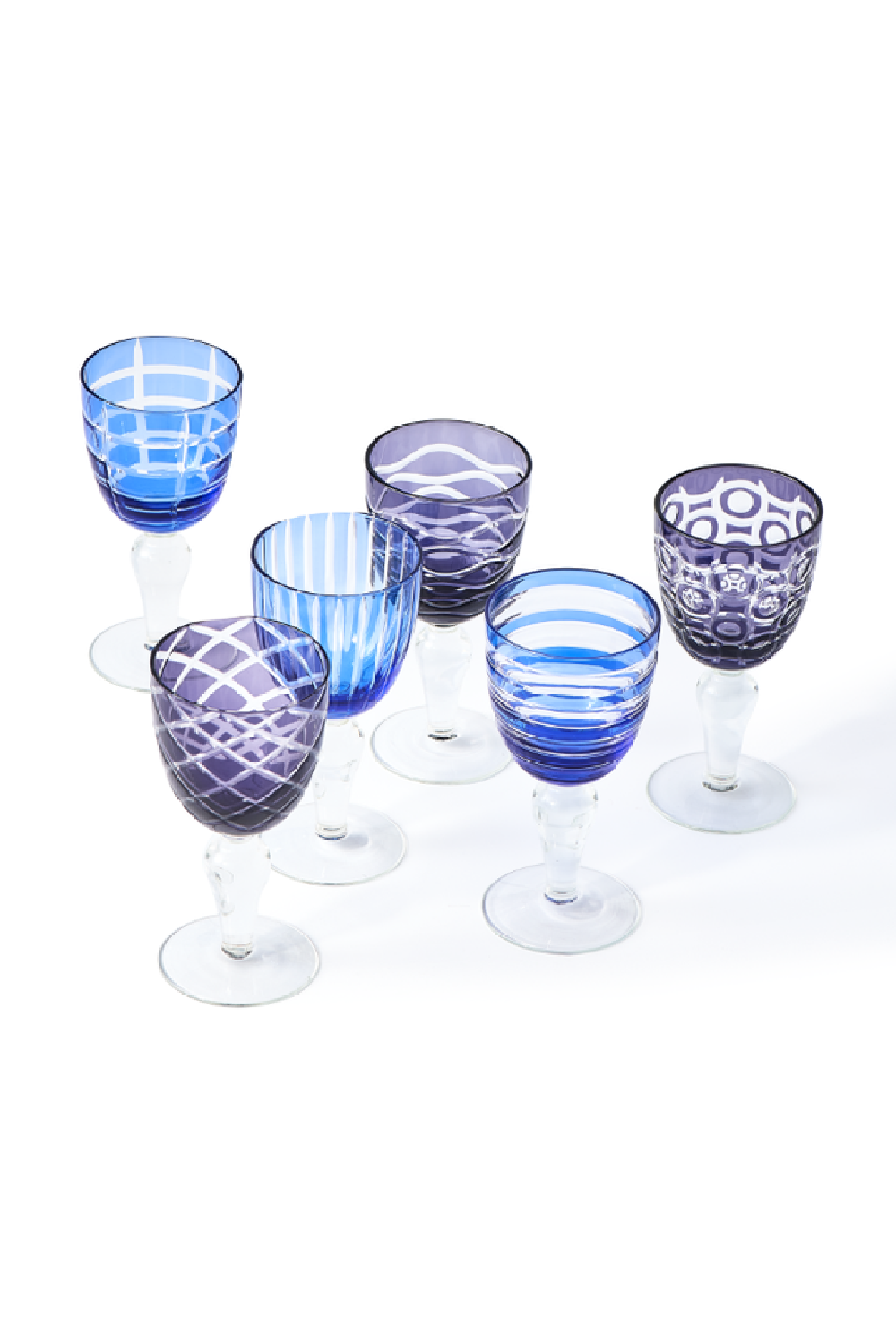 Blue Wine Glass | Pols Potten Cobalt | Oroa.com