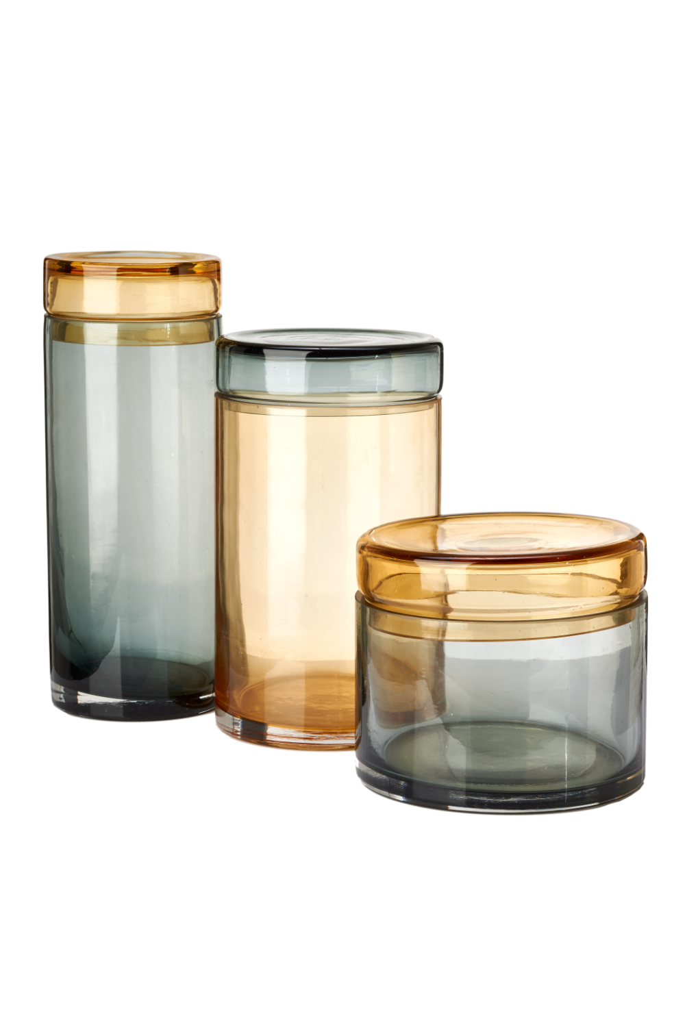 Brown Glass Caps and Jars | Pols Potten | Oroa.com