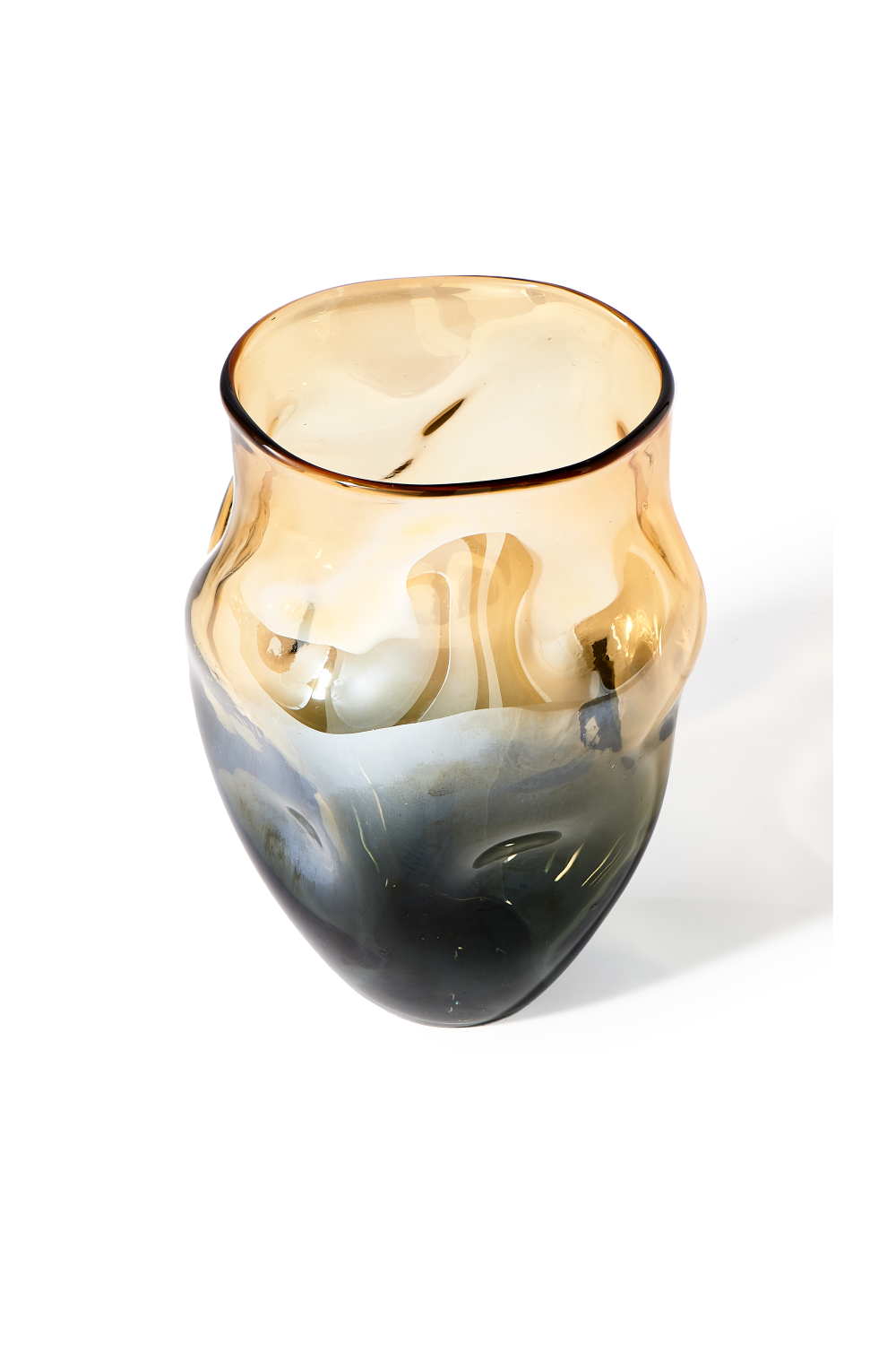 Pearl Beige Modern Vase L | Pols Potten Collision | OROA.com