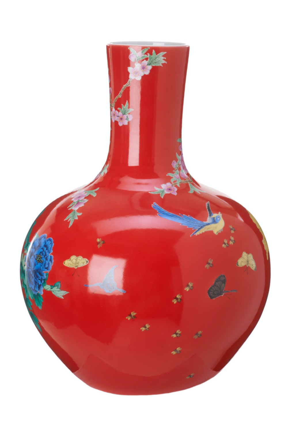 Handpainted Ball Body Vase | Pols Potten | OROA.com