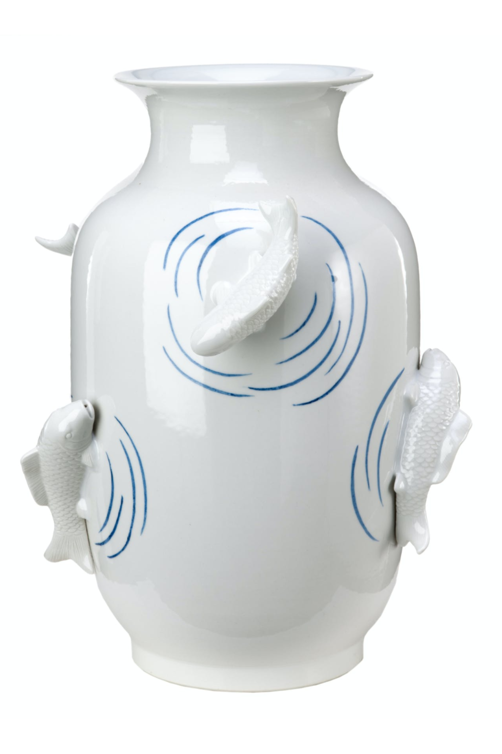 Handpainted Decorative Vase | Pols Potten Fish Pond | OROA.com