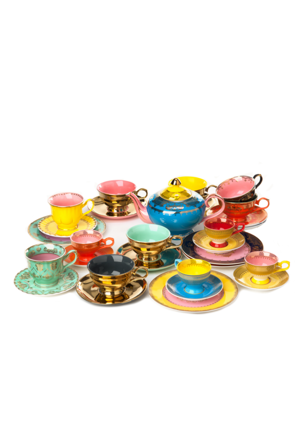 Glazed Porcelain Teapots (4) | Pols Potten Grandpa | Oroa.com