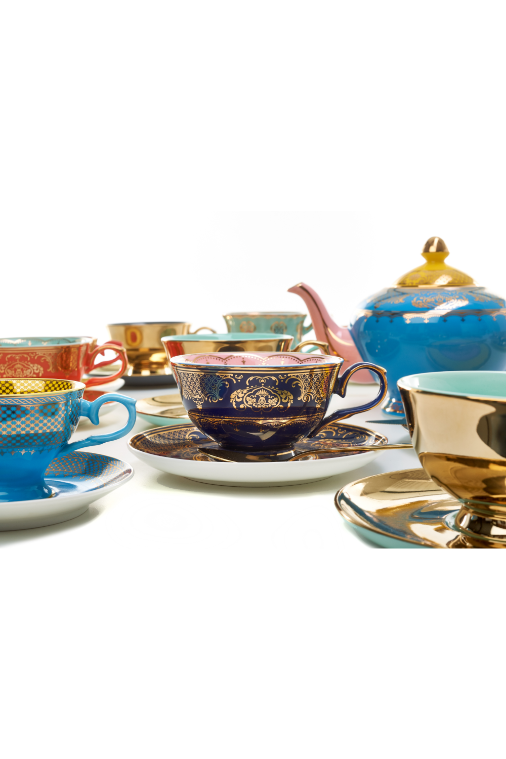 Glazed Porcelain Teapots (4) | Pols Potten Grandpa | Oroa.com