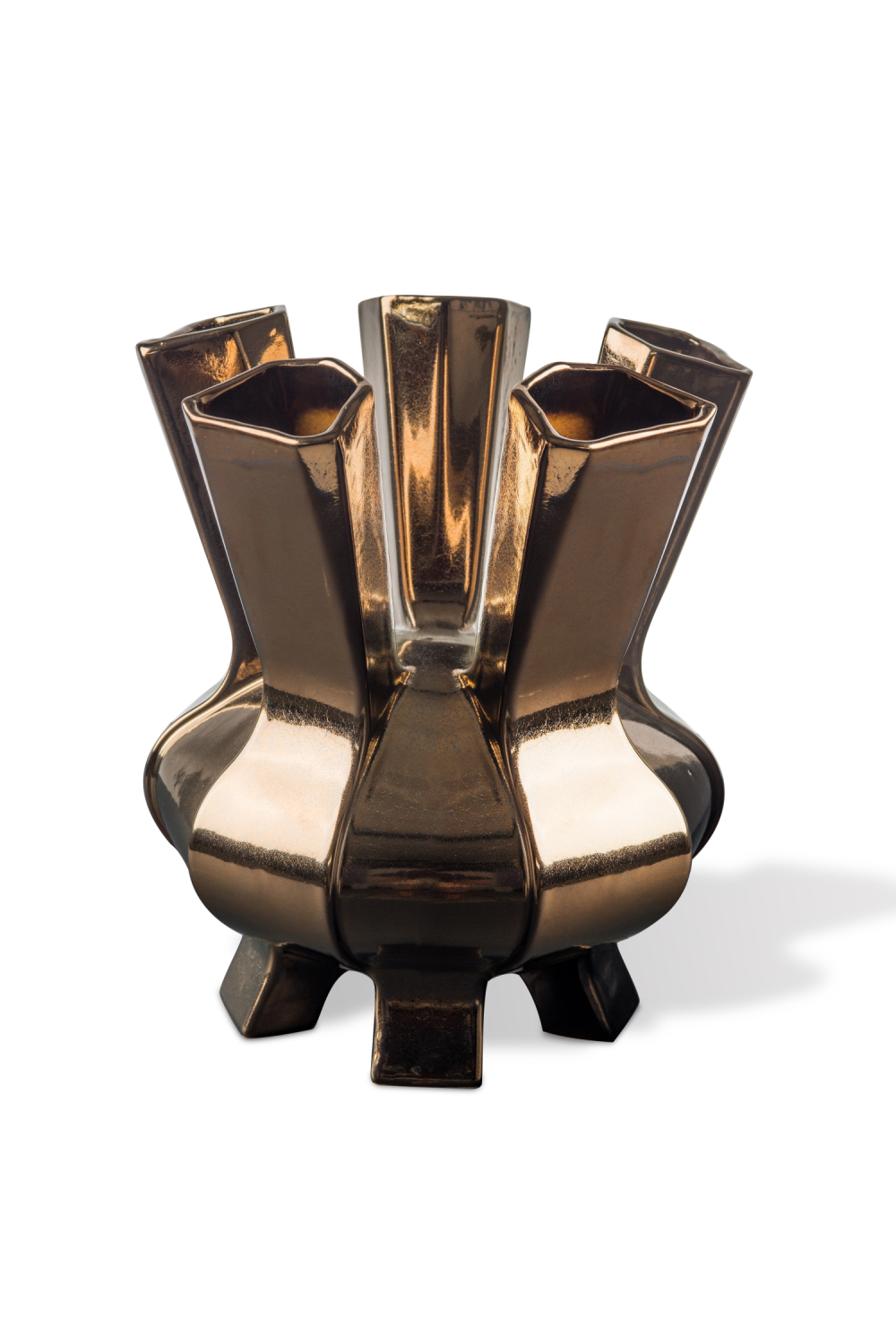 Copper Porcelain Vase | Pols Potten Puyi | Oroa.com
