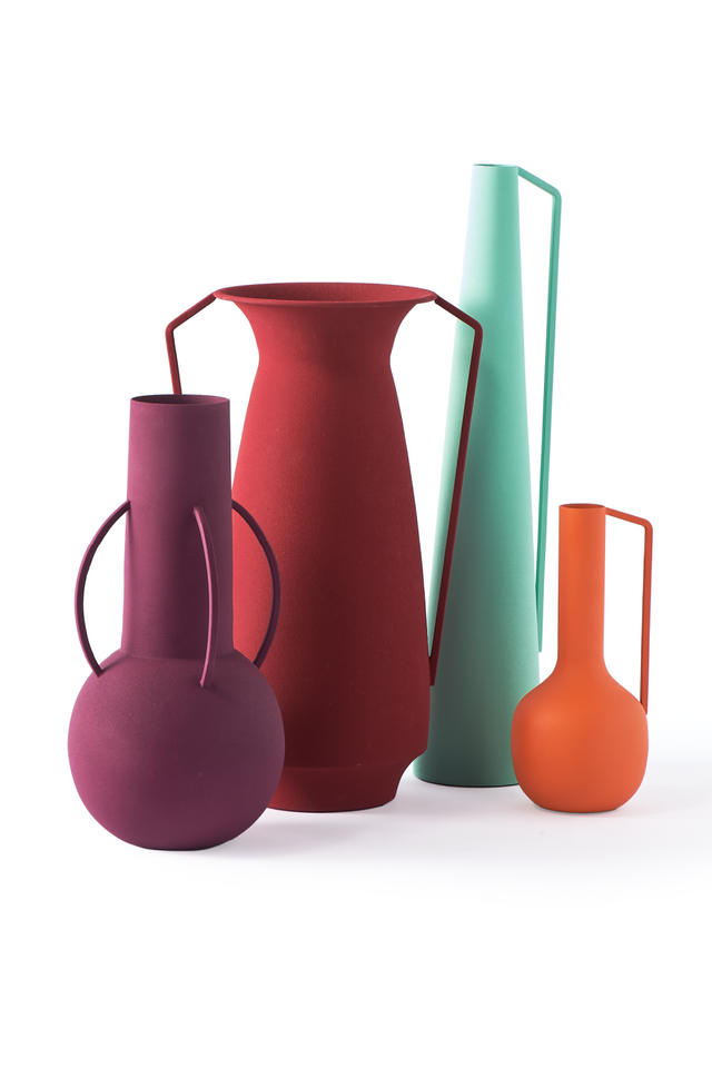 Powder-Coated Iron Vase | Pols Potten Evening Roman | Oroa.com