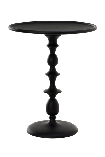 Black Pedestal Side Table | Pols Potten Classic | OROA