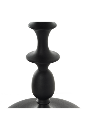 Black Pedestal Side Table | Pols Potten Classic | Oroa.com