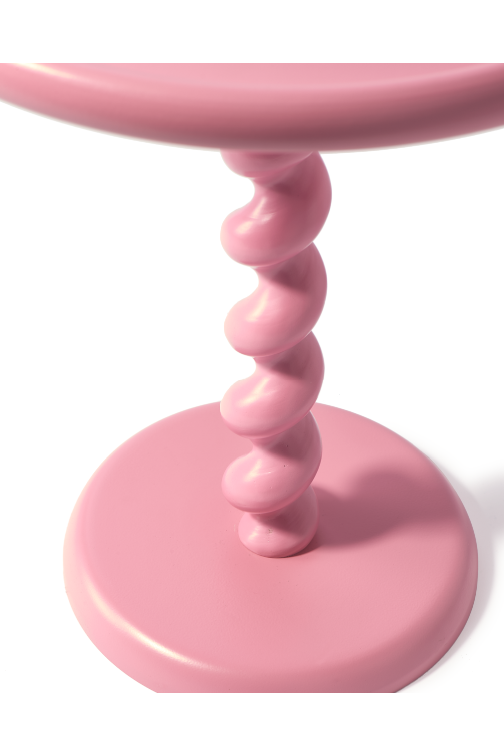 Modern Pedestal Side Table (2) | Pols Potten Twister | Oroa.com