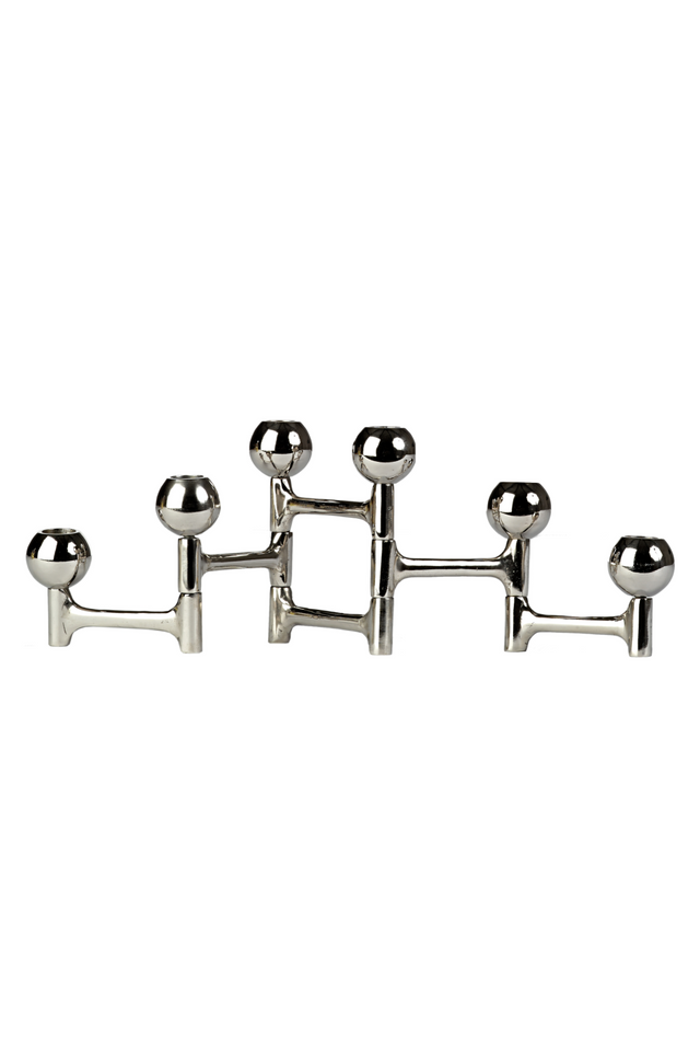 Silver Folding Candle Holder | Pols Potten Round | Oroa.com