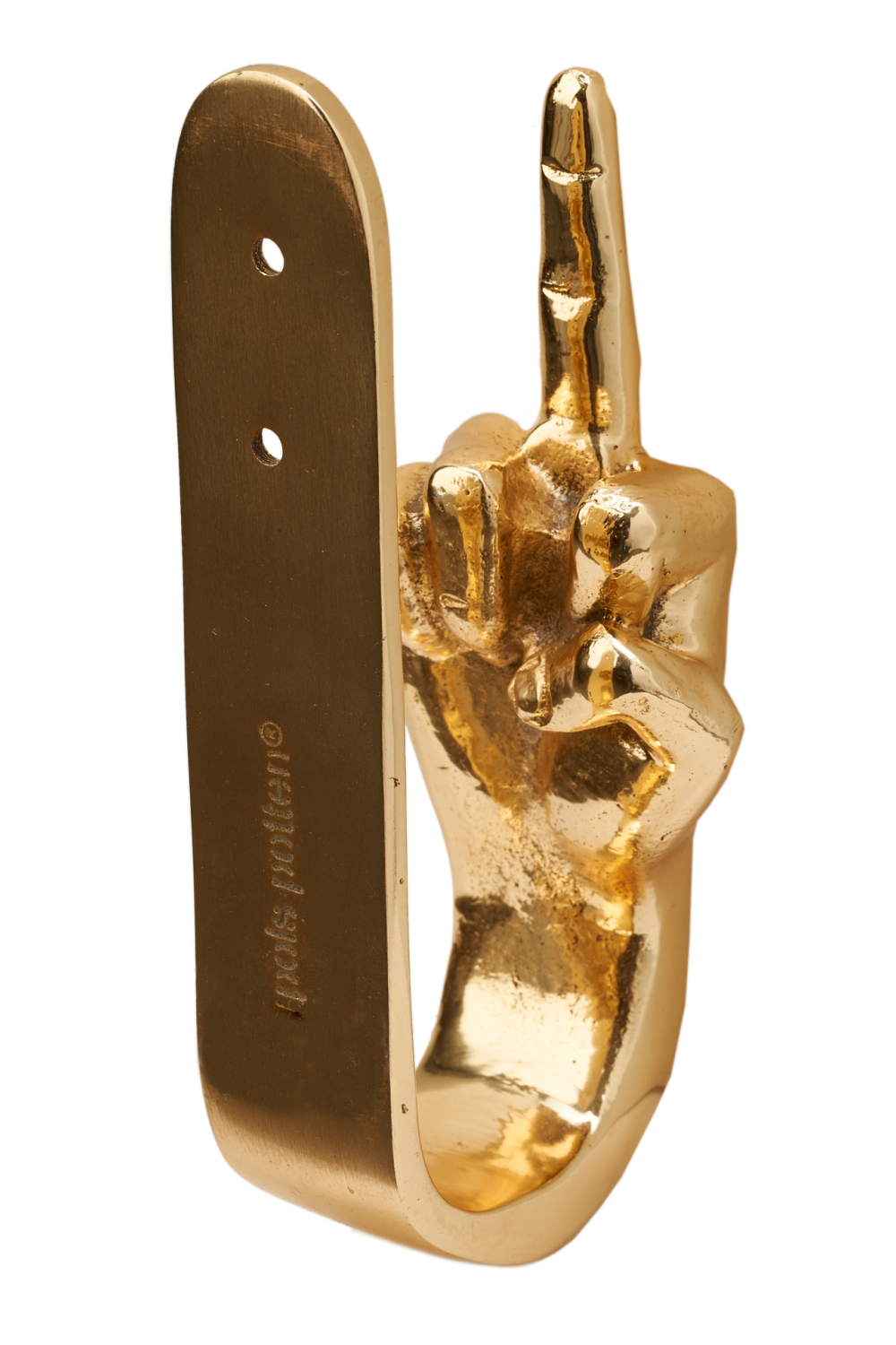 Gold-Plated Aluminum Hook (4) | Pols Potten F-You | OROA