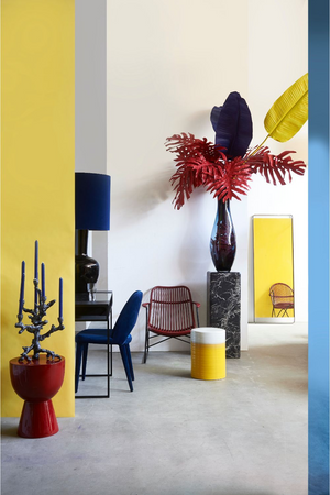 Lacquered Accent Stool | Pols Potten Tam Tam | Oroa.com