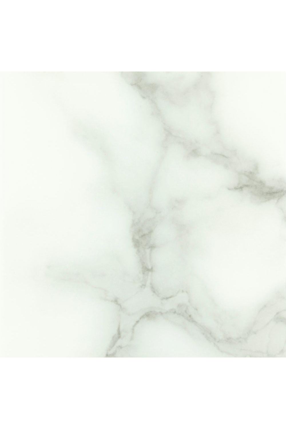 White Faux Marble Coffee Table | Pols Potten Disc | OROA.com