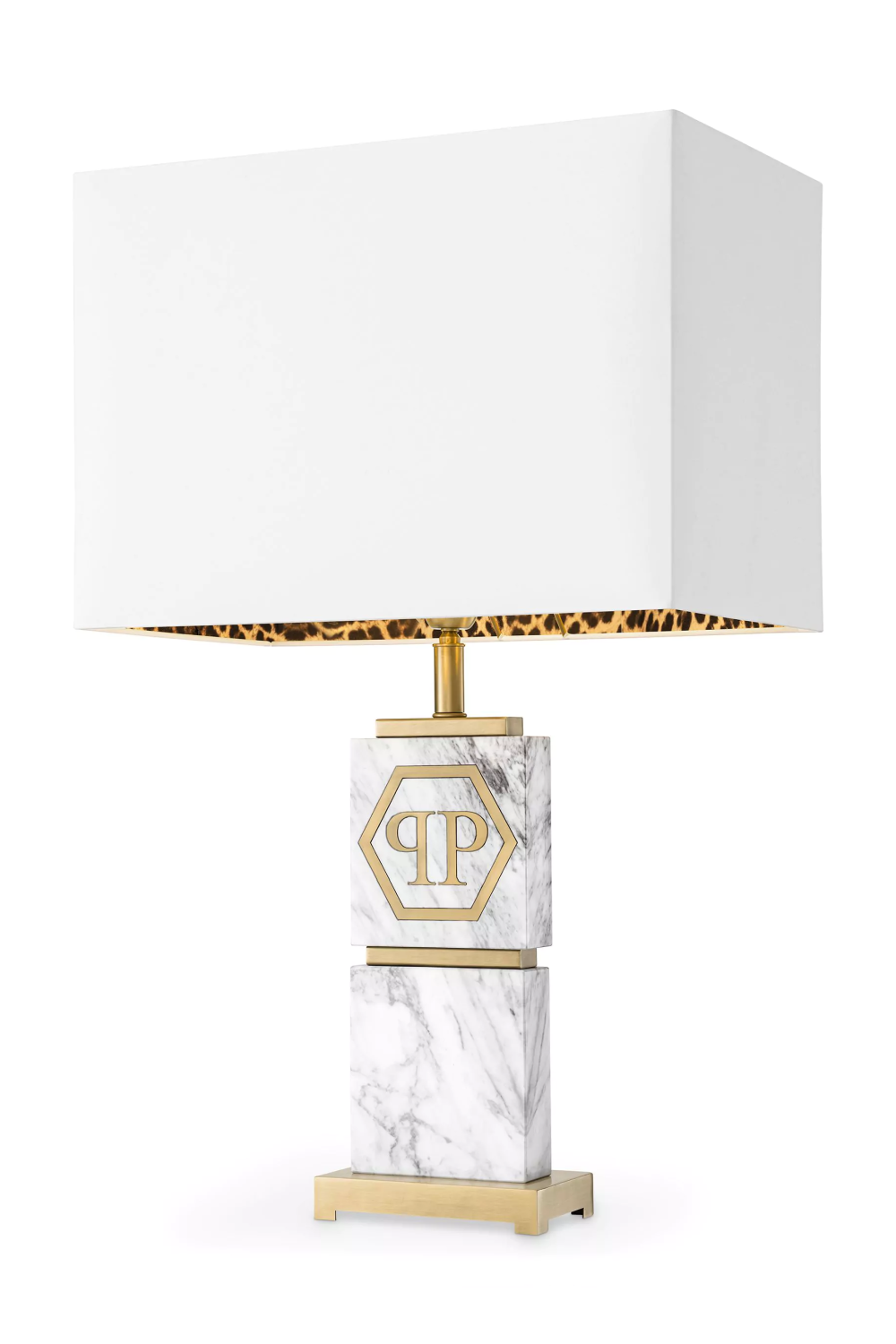 Carved Marble Table Lamp | Philipp Plein King | Oroa.com