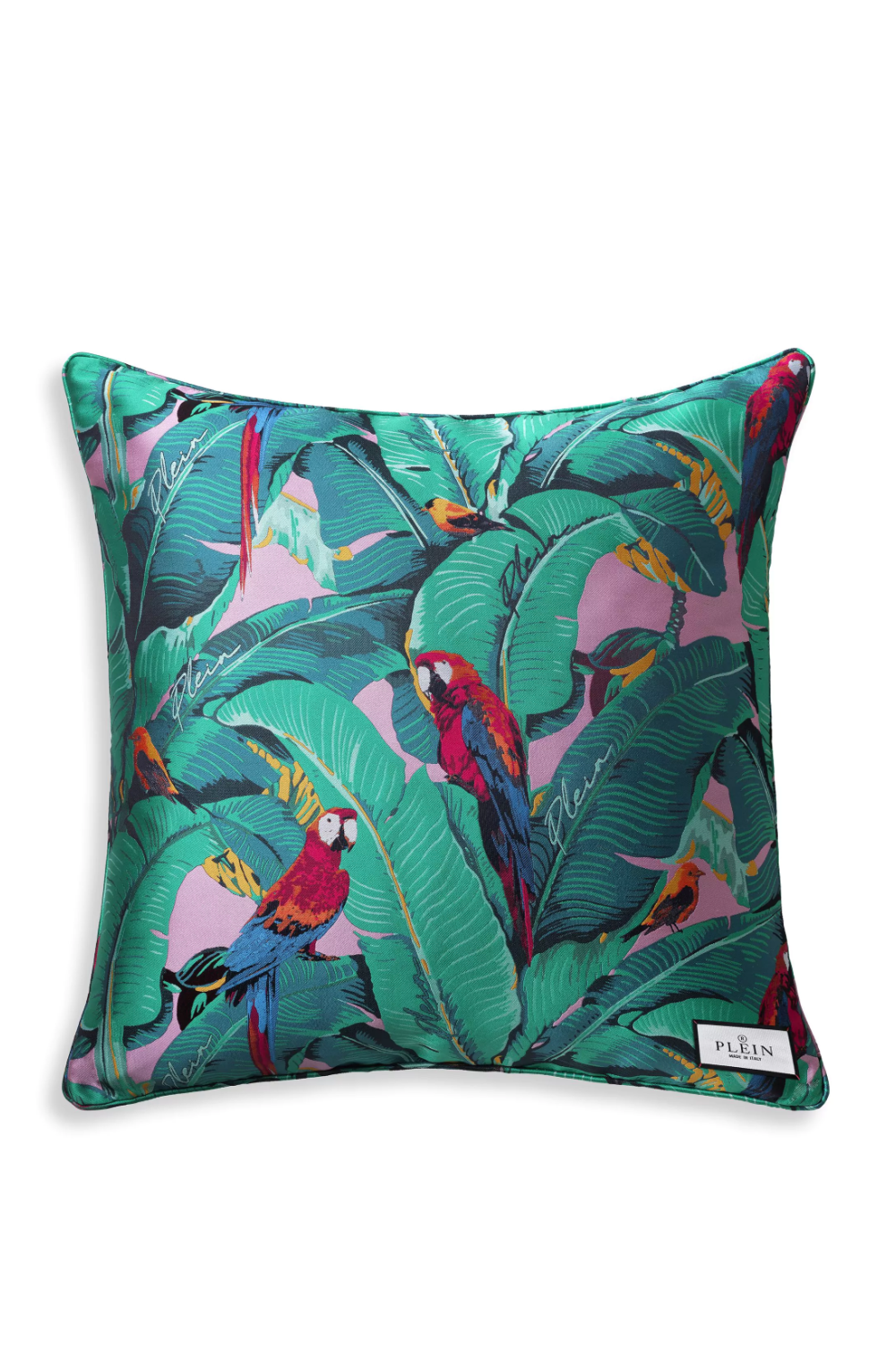 Wildlife Design Jacquard Cushion S | Philipp Plein Parrot | Oroa.com