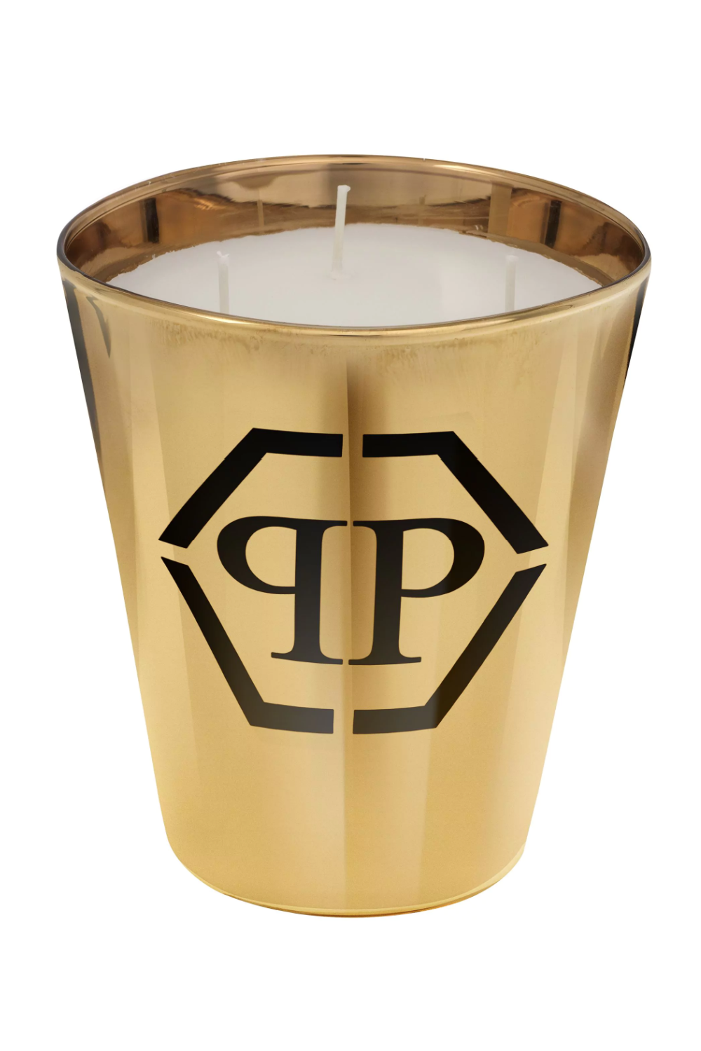 Golden Glass Scented Candle - M | Philipp Plein Empire | OROA.com