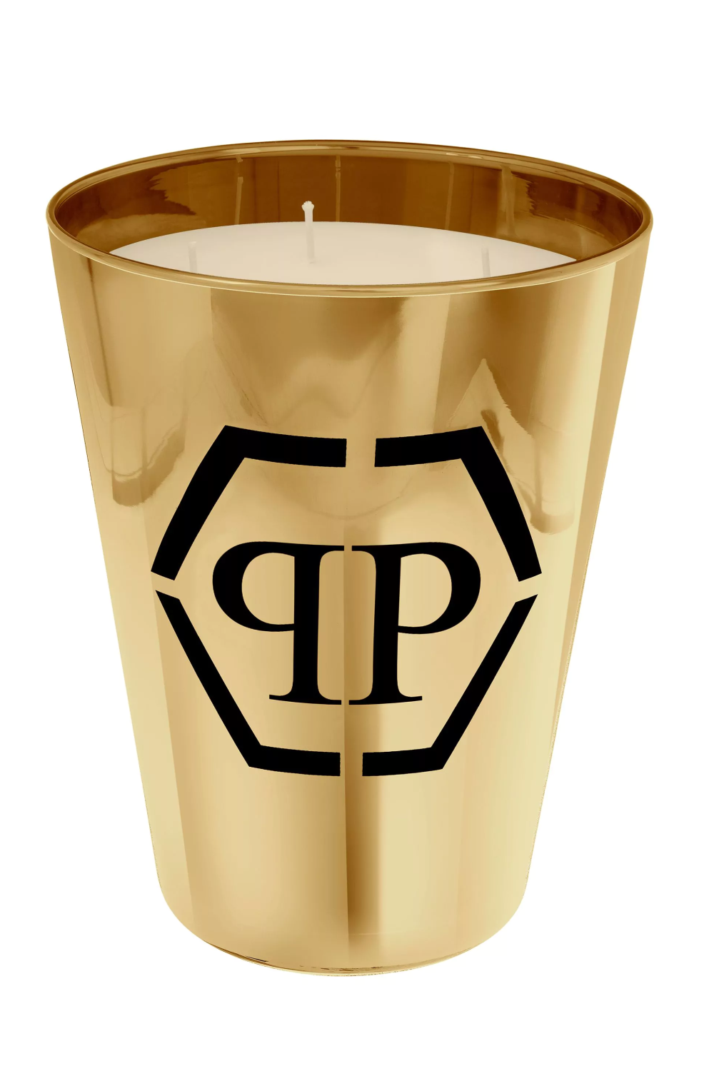 Golden Glass Scented Candle - XL | Philipp Plein Empire | OROA.com
