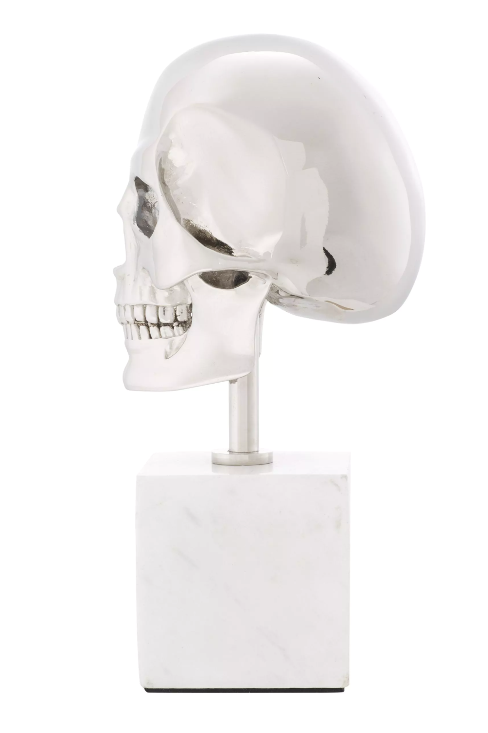 Platinum Sculptural Deco Object S | Philipp Plein Skull | Oroa.com