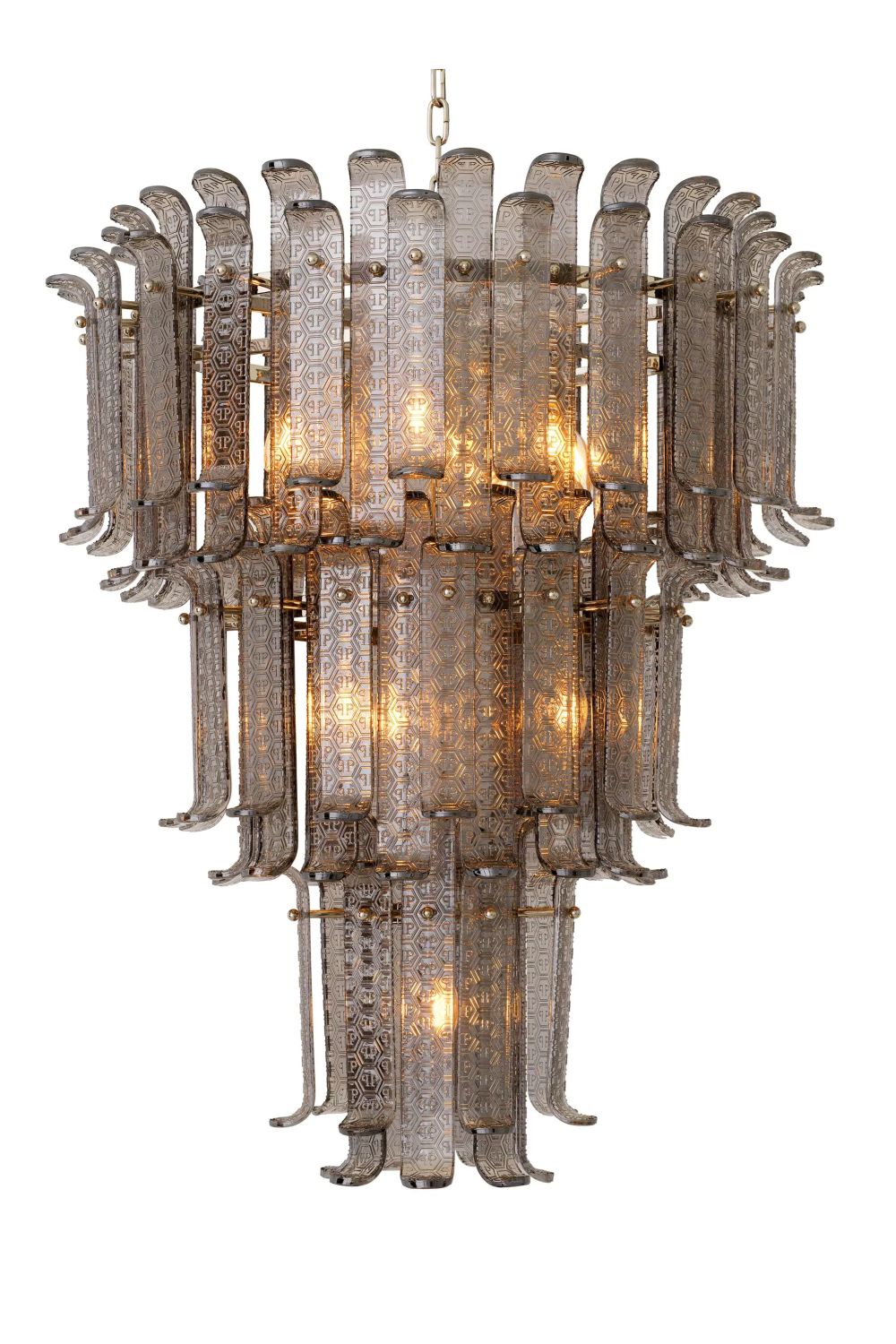 Smoked Vintage Tapered Chandelier L | Philipp Plein Rodeo Drive | Oroa.com